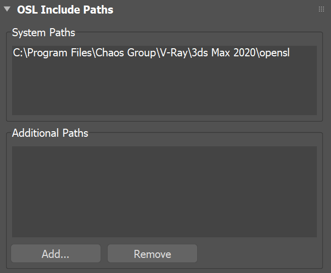images/download/attachments/60097327/Max2020_VRay5_VRayOSLMtl_OSLIncludePaths_rollout.png