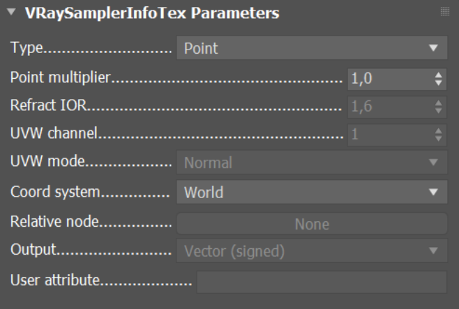 images/download/attachments/60098212/Max2020_VRaay5_VRaySamplerInfoTex_parameters.png