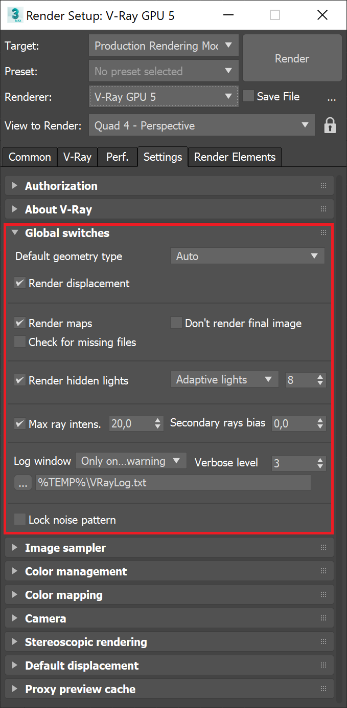 images/download/attachments/60100953/Max2020_VRay5_VRay_GPU_FAQ_RenderSetup_window.png